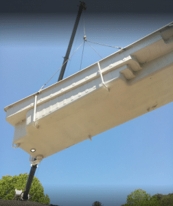 crane rectangular pool